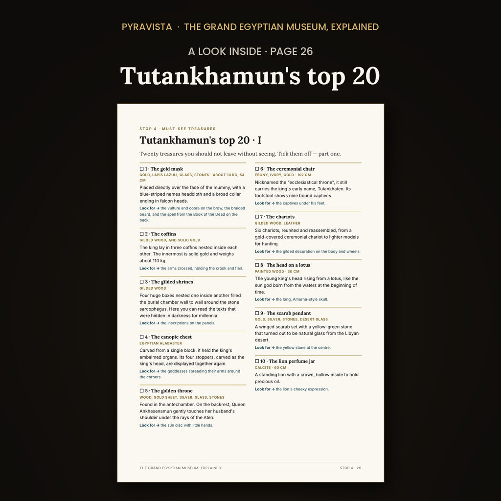 Tutankhamun top 20 highlights — page 26